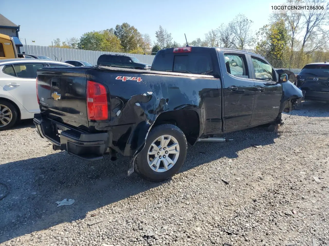 1GCGTCEN2H1286306 2017 Chevrolet Colorado Lt