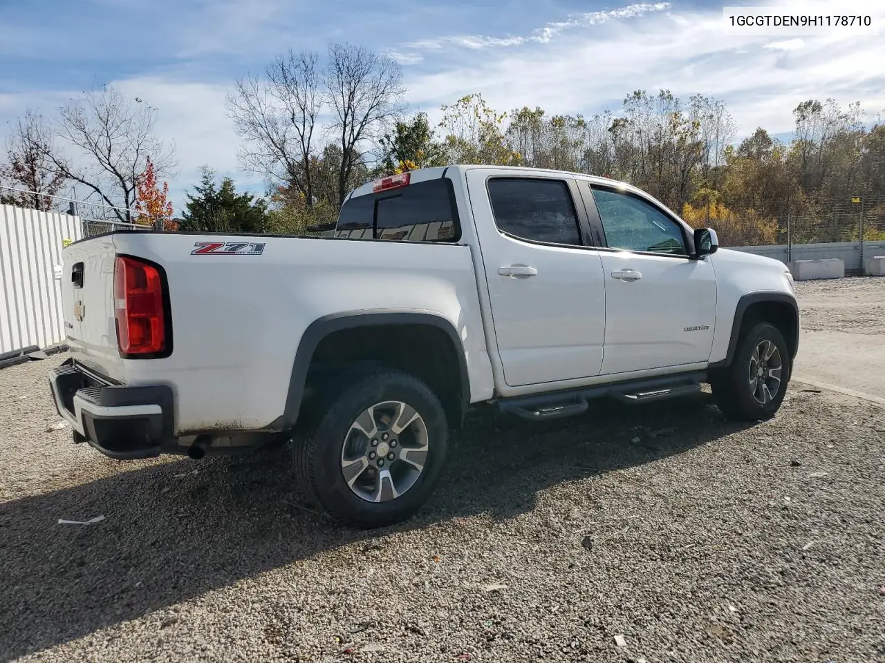 1GCGTDEN9H1178710 2017 Chevrolet Colorado Z71