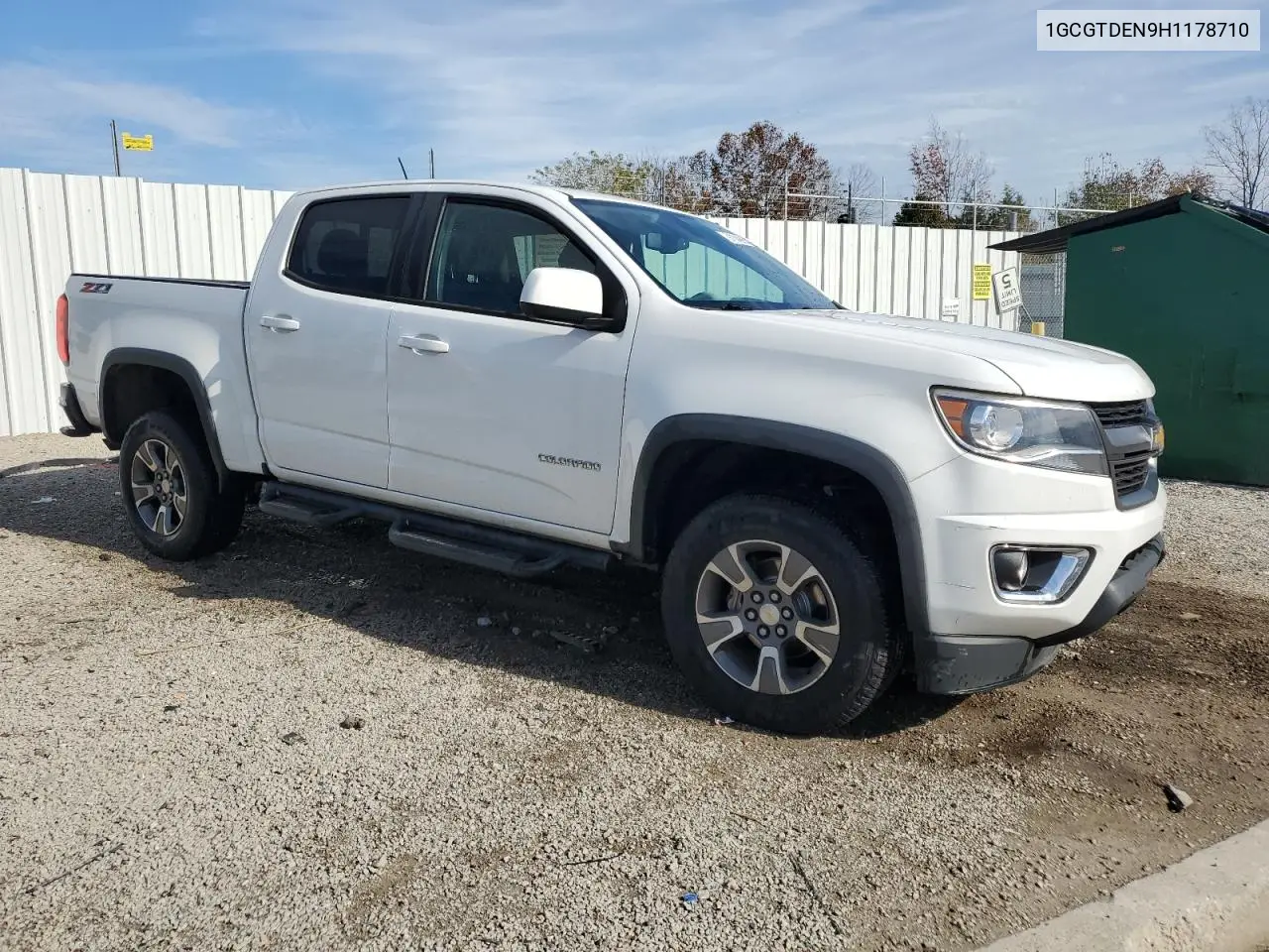 1GCGTDEN9H1178710 2017 Chevrolet Colorado Z71