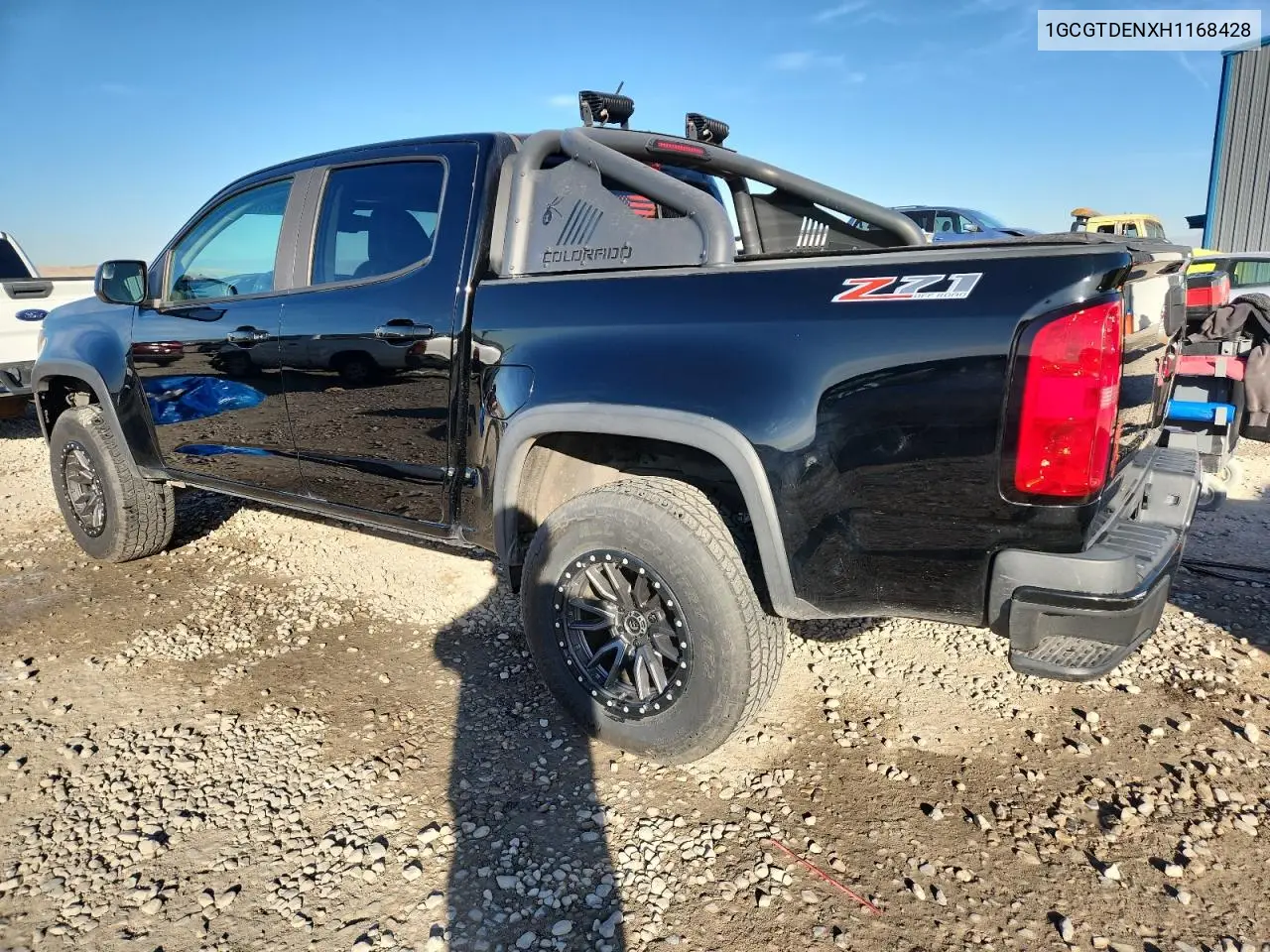 1GCGTDENXH1168428 2017 Chevrolet Colorado Z71
