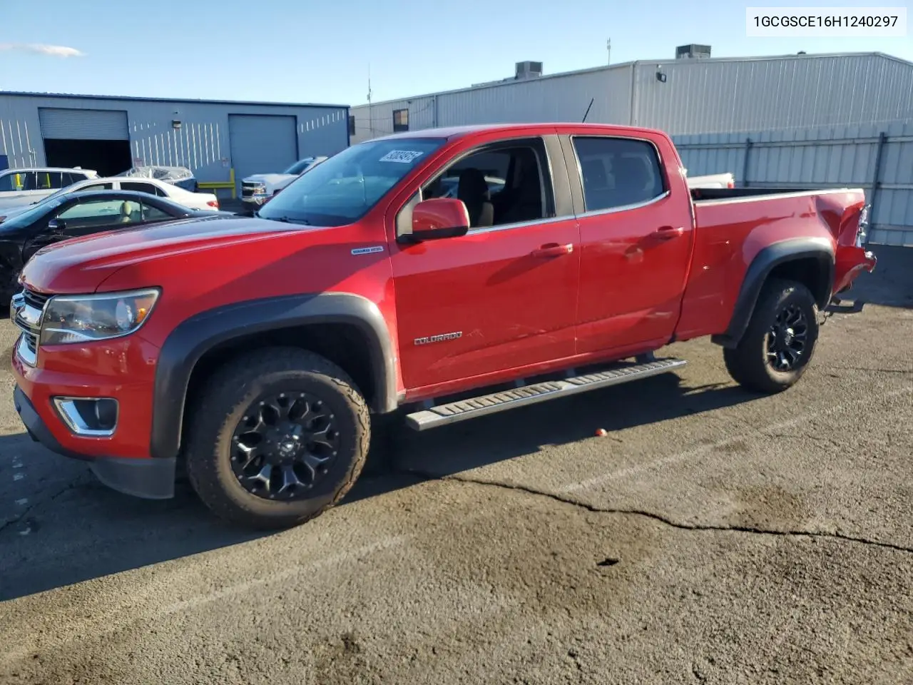 1GCGSCE16H1240297 2017 Chevrolet Colorado Lt