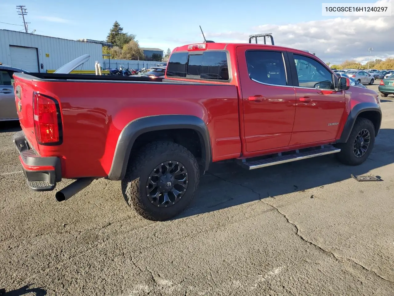 1GCGSCE16H1240297 2017 Chevrolet Colorado Lt
