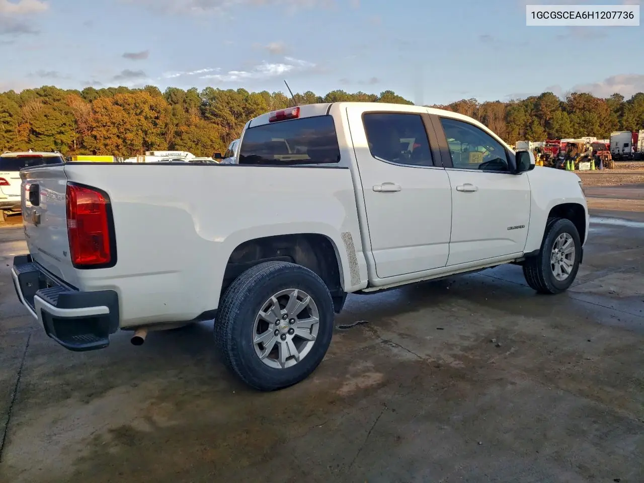 1GCGSCEA6H1207736 2017 Chevrolet Colorado Lt