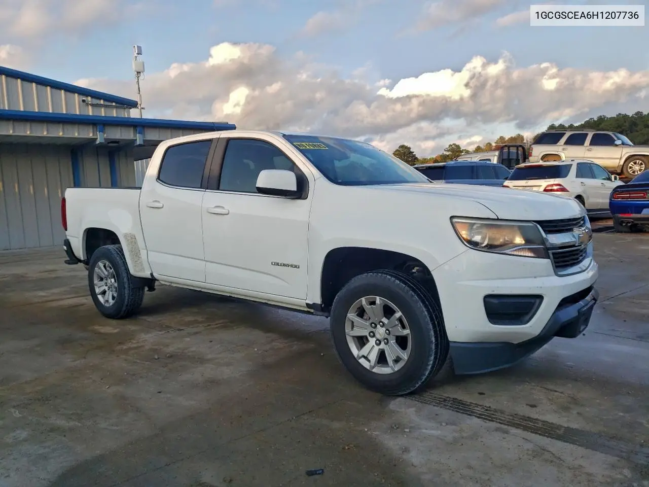 1GCGSCEA6H1207736 2017 Chevrolet Colorado Lt