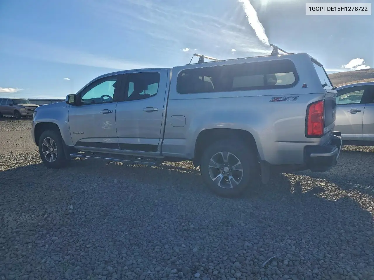 1GCPTDE15H1278722 2017 Chevrolet Colorado Z71