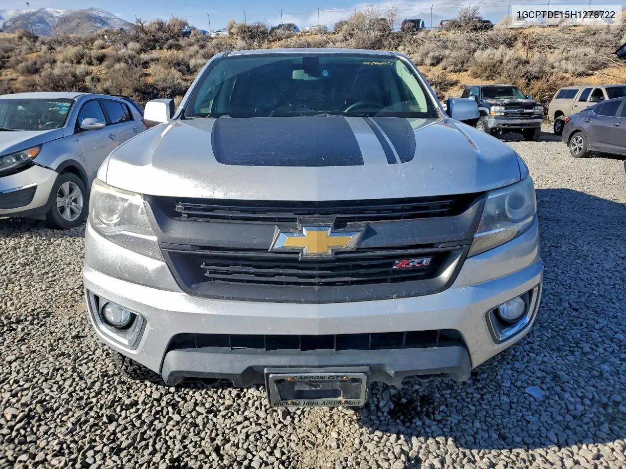 1GCPTDE15H1278722 2017 Chevrolet Colorado Z71