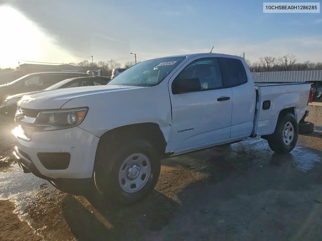 1GCHSBEA0H1286285 2017 Chevrolet Colorado