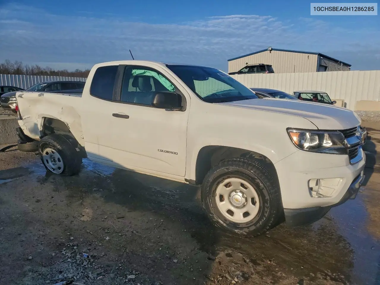 1GCHSBEA0H1286285 2017 Chevrolet Colorado
