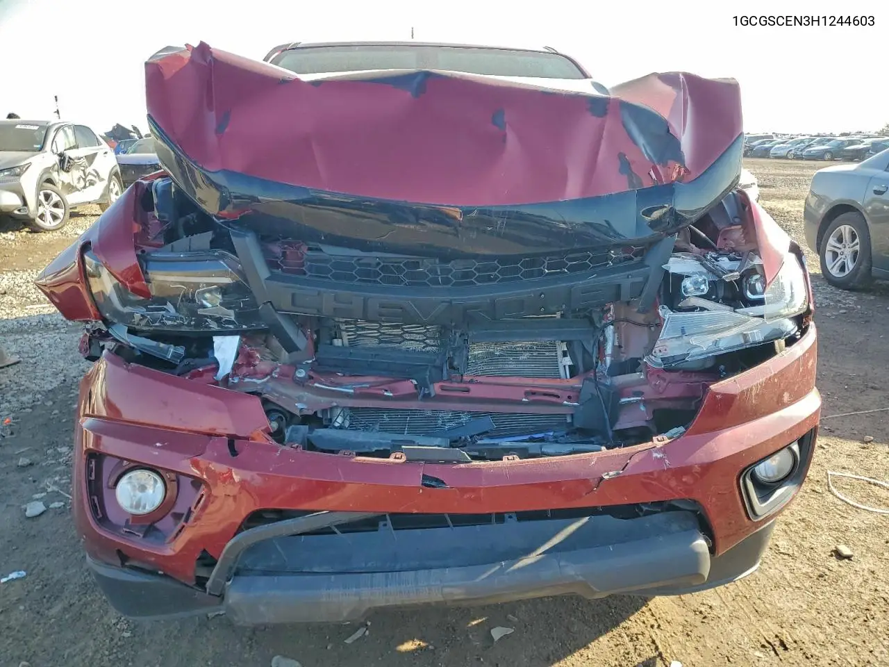 1GCGSCEN3H1244603 2017 Chevrolet Colorado Lt