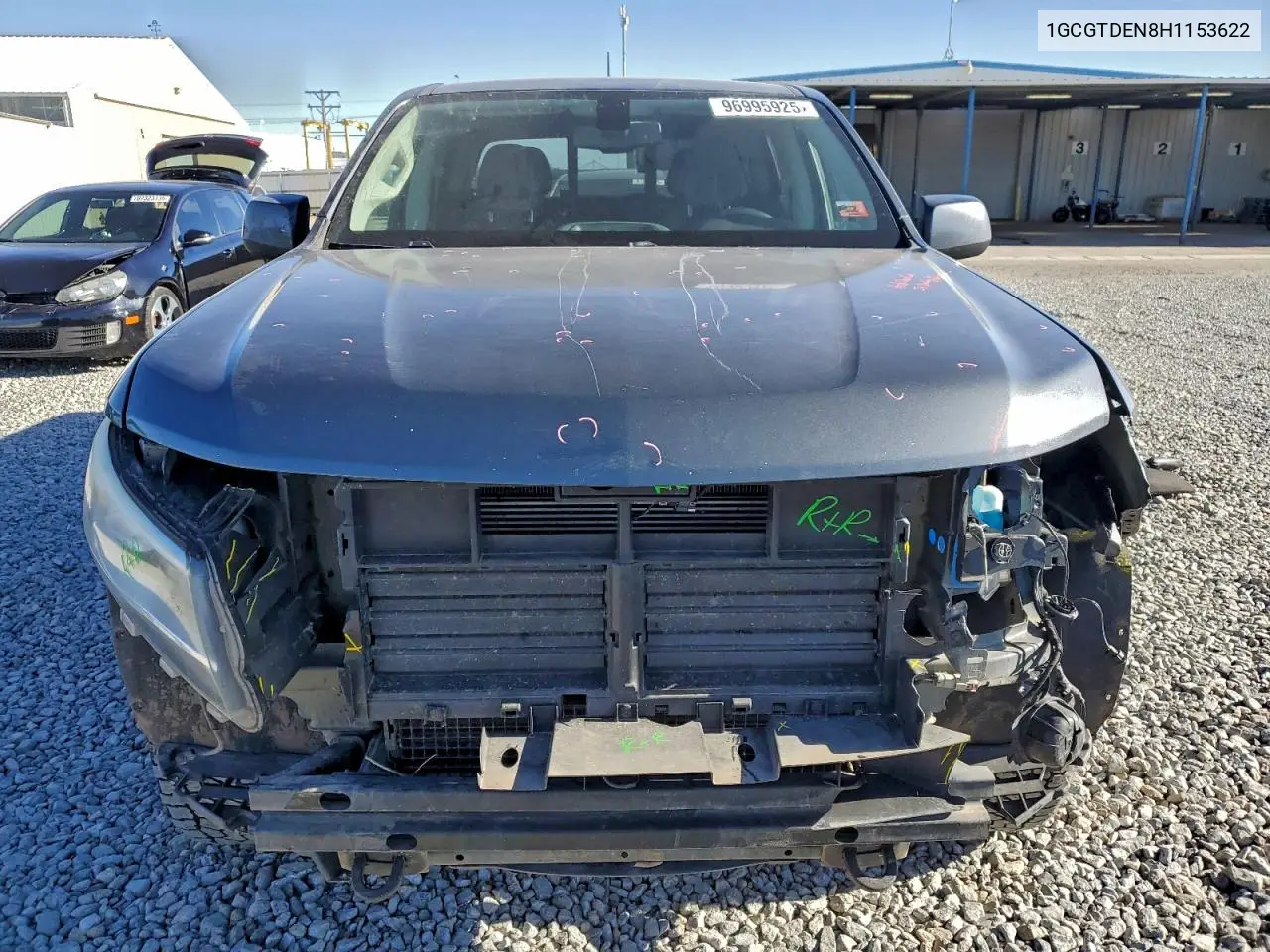 1GCGTDEN8H1153622 2017 Chevrolet Colorado Z71