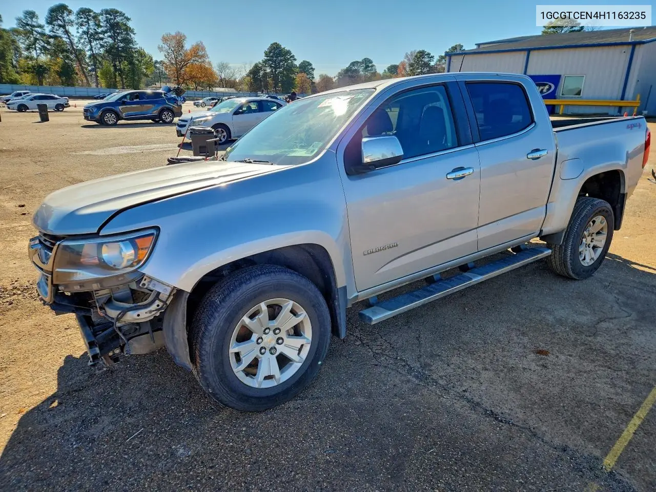 1GCGTCEN4H1163235 2017 Chevrolet Colorado Lt