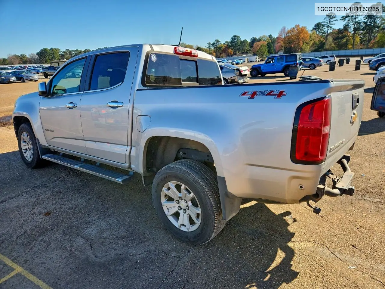 1GCGTCEN4H1163235 2017 Chevrolet Colorado Lt