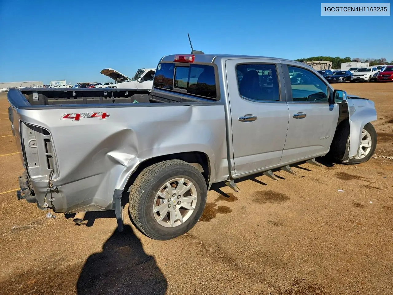 1GCGTCEN4H1163235 2017 Chevrolet Colorado Lt