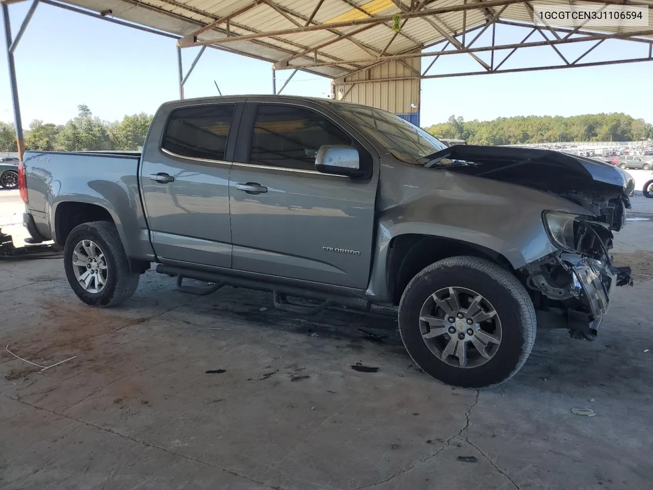 1GCGTCEN3J1106594 2018 Chevrolet Colorado Lt