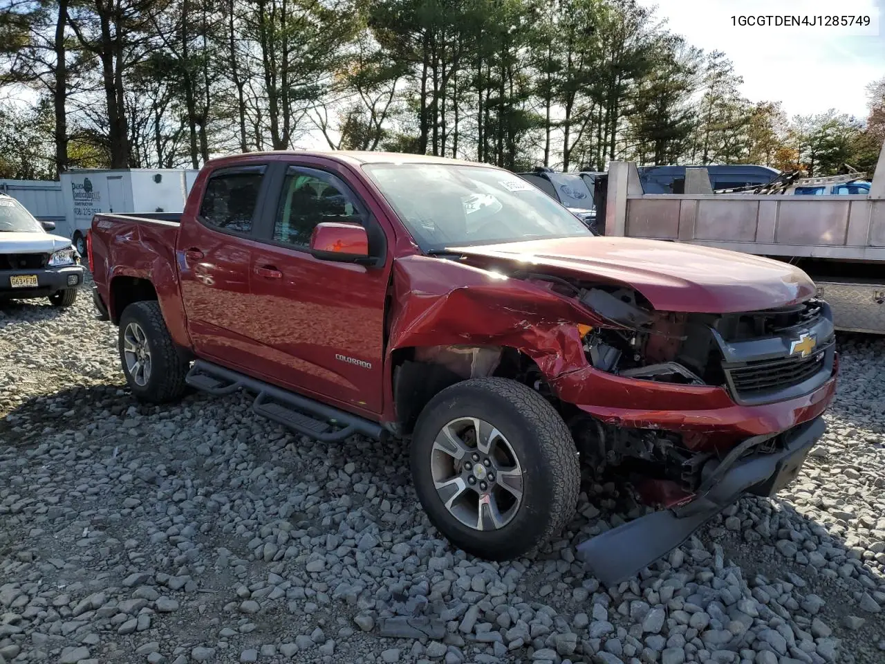 1GCGTDEN4J1285749 2018 Chevrolet Colorado Z71