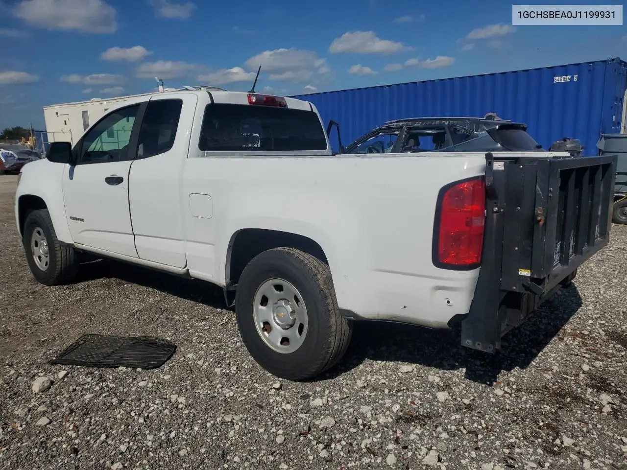 1GCHSBEA0J1199931 2018 Chevrolet Colorado
