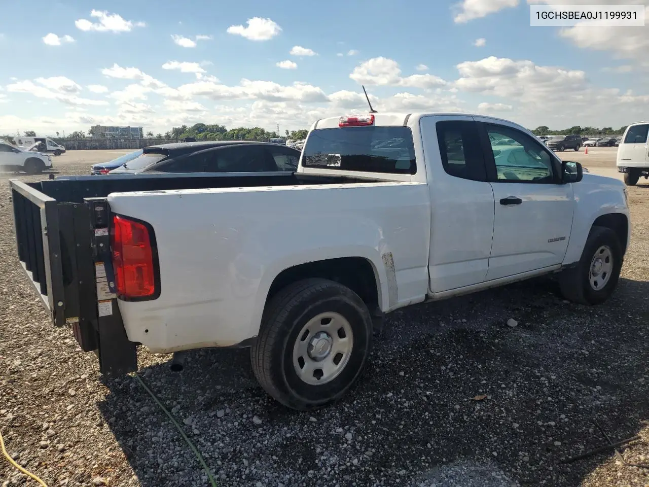 1GCHSBEA0J1199931 2018 Chevrolet Colorado