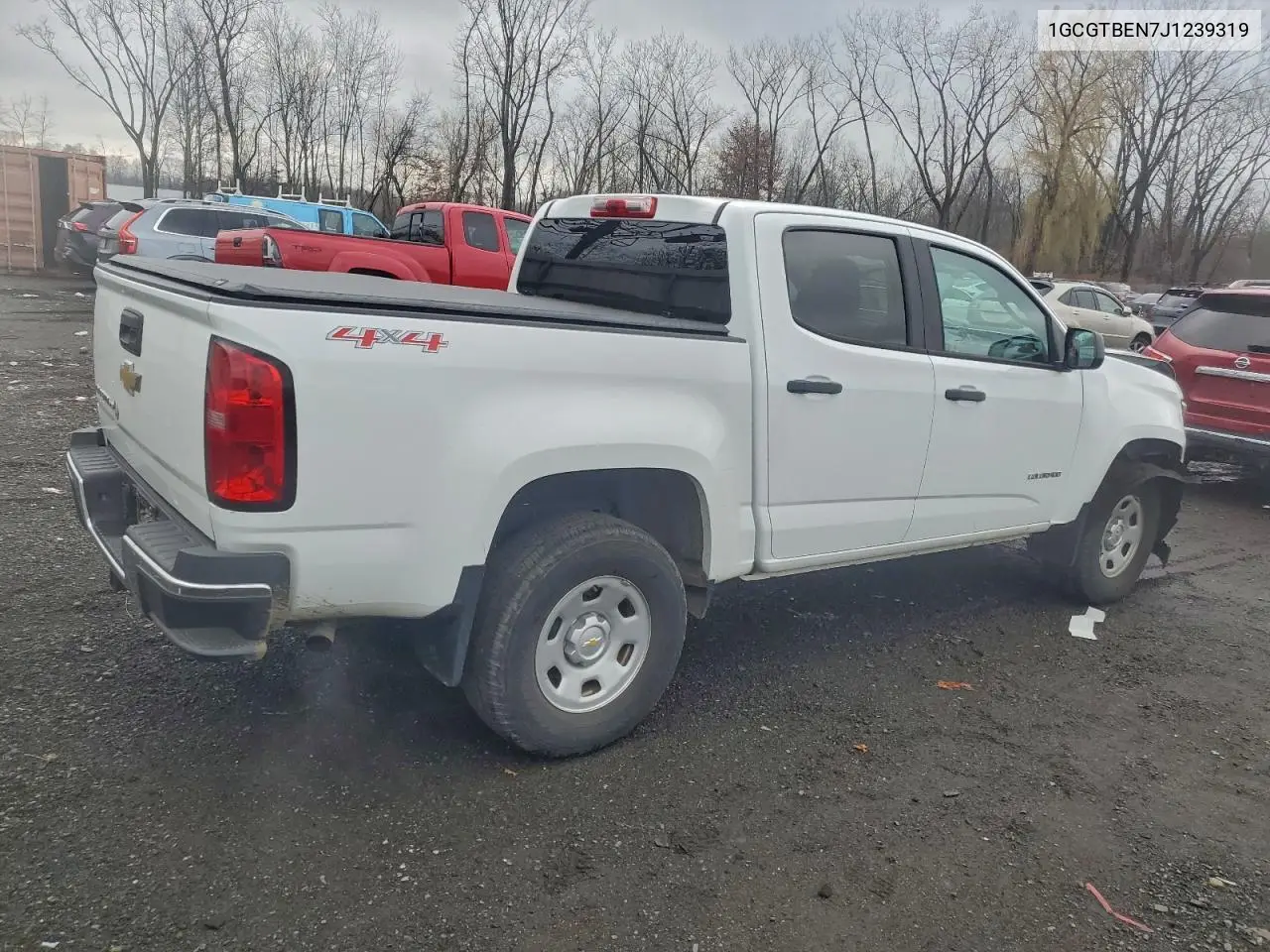 1GCGTBEN7J1239319 2018 Chevrolet Colorado