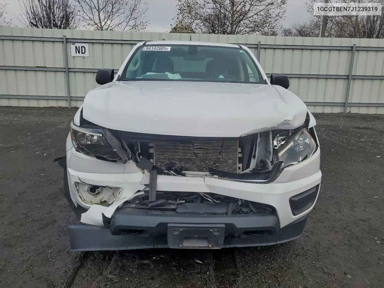 1GCGTBEN7J1239319 2018 Chevrolet Colorado