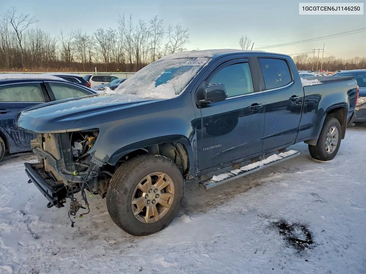 1GCGTCEN6J1146250 2018 Chevrolet Colorado Lt