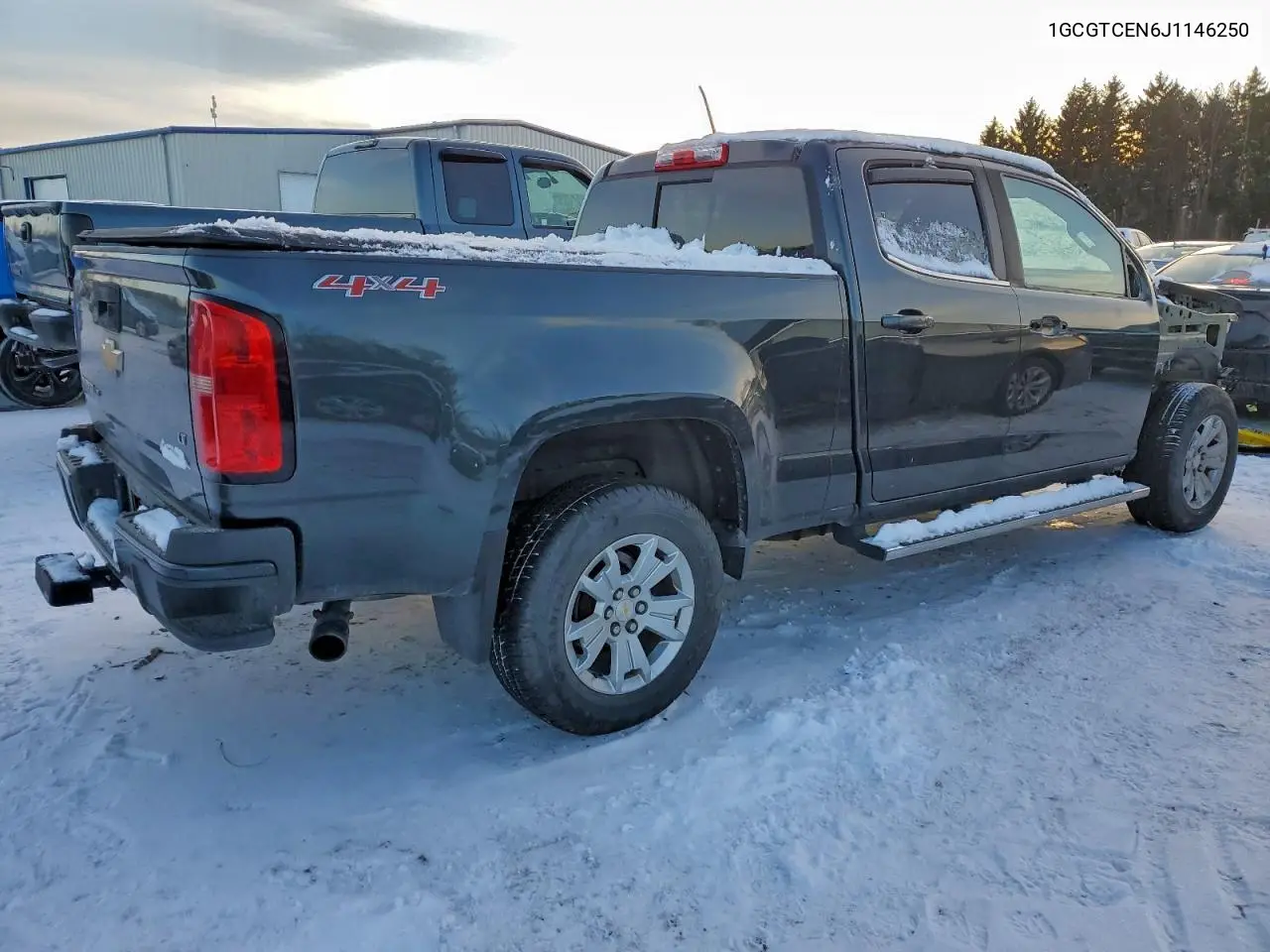 1GCGTCEN6J1146250 2018 Chevrolet Colorado Lt