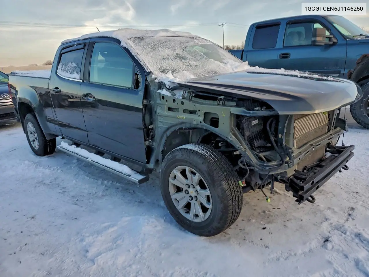 1GCGTCEN6J1146250 2018 Chevrolet Colorado Lt