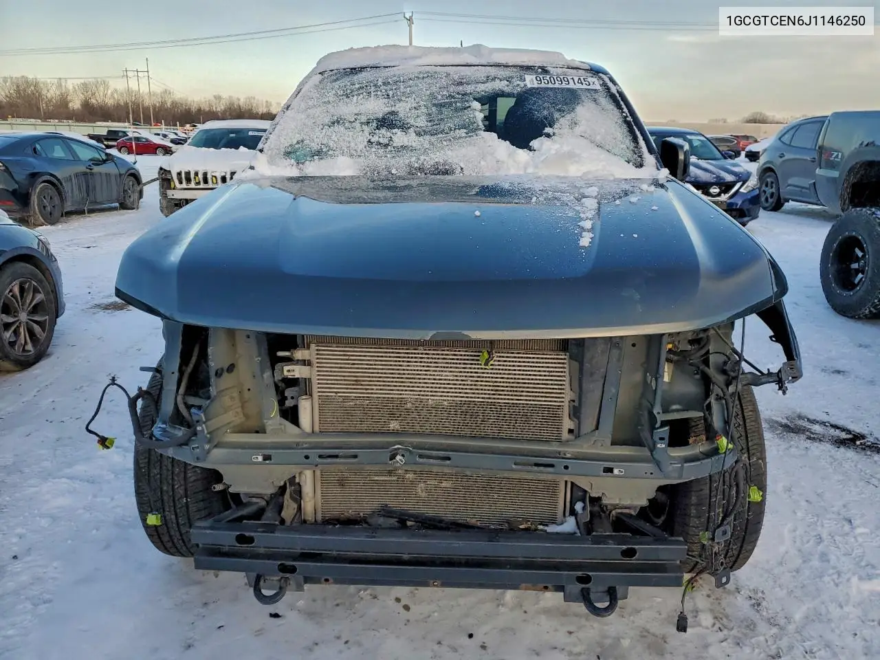 1GCGTCEN6J1146250 2018 Chevrolet Colorado Lt