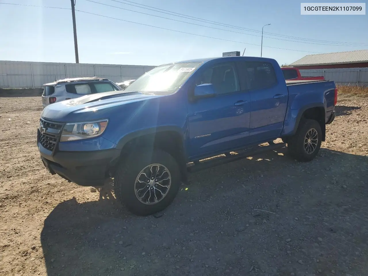 1GCGTEEN2K1107099 2019 Chevrolet Colorado Zr2