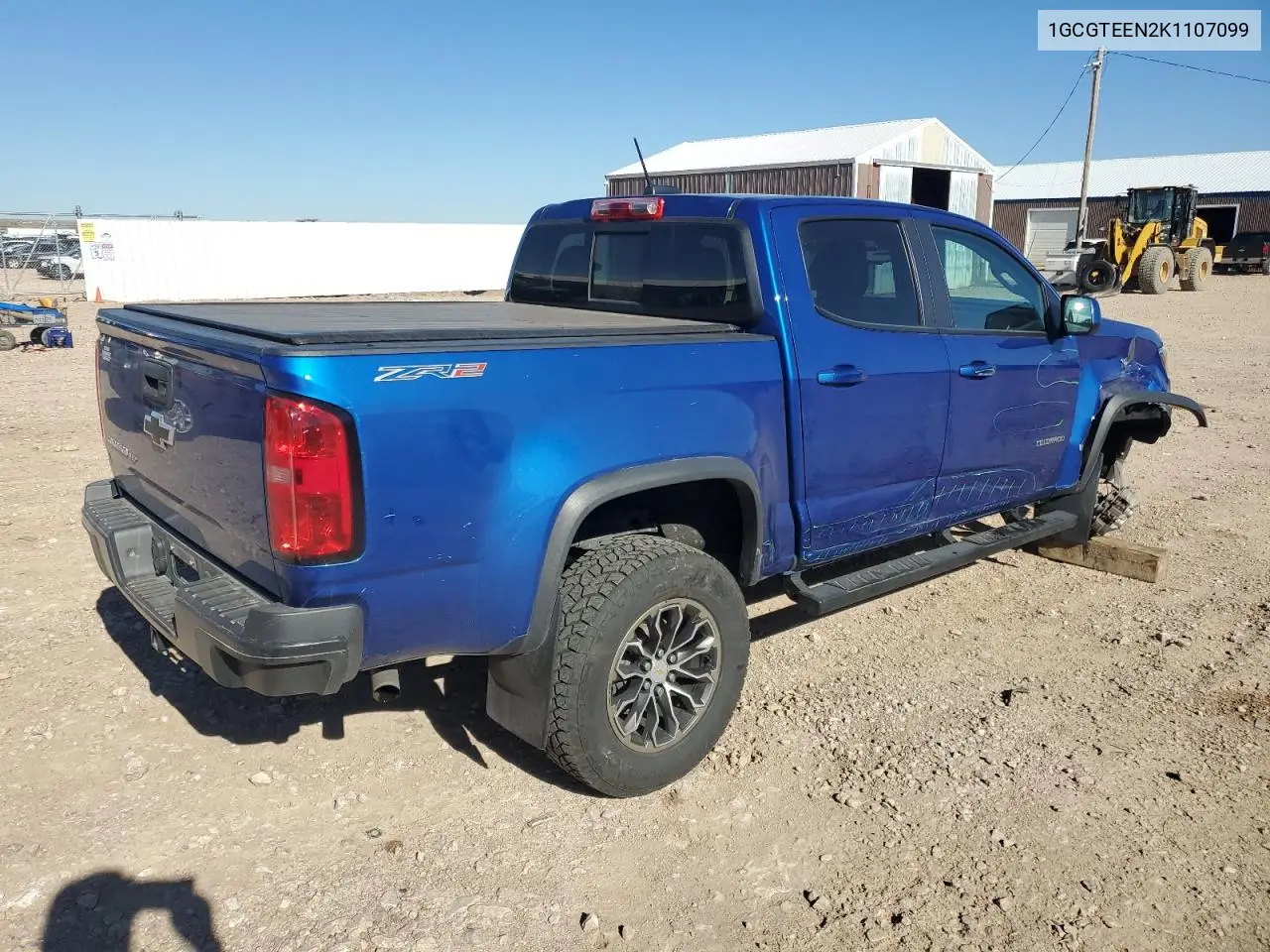 1GCGTEEN2K1107099 2019 Chevrolet Colorado Zr2
