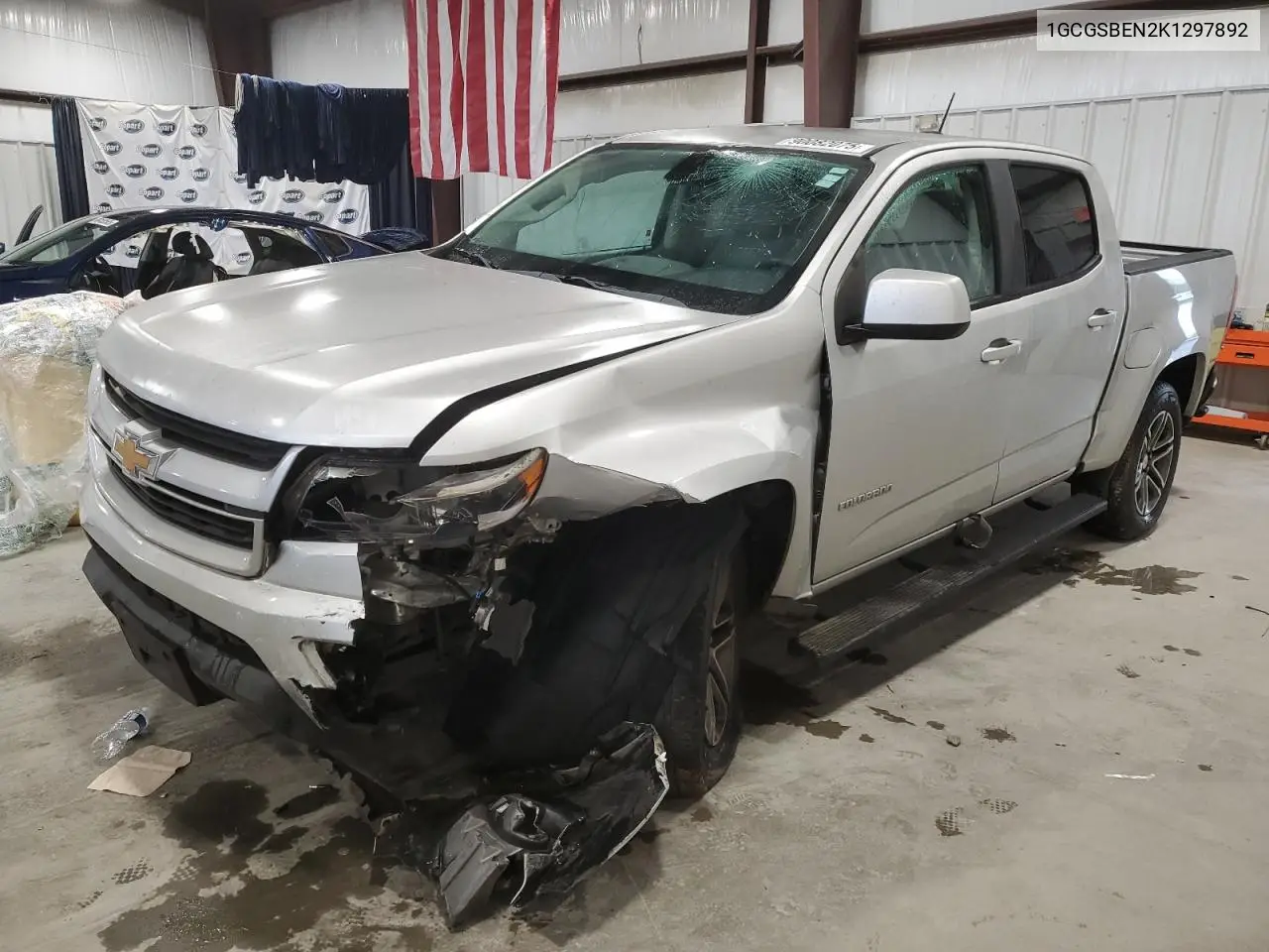 1GCGSBEN2K1297892 2019 Chevrolet Colorado
