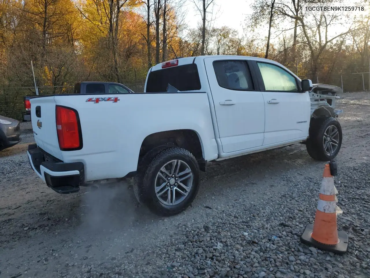 1GCGTBEN9K1259718 2019 Chevrolet Colorado