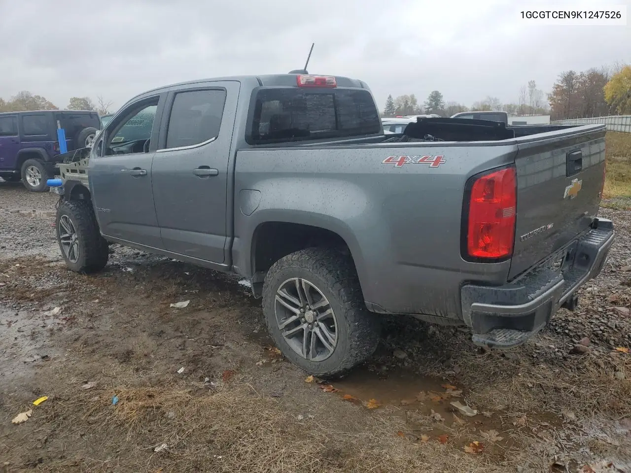 1GCGTCEN9K1247526 2019 Chevrolet Colorado Lt