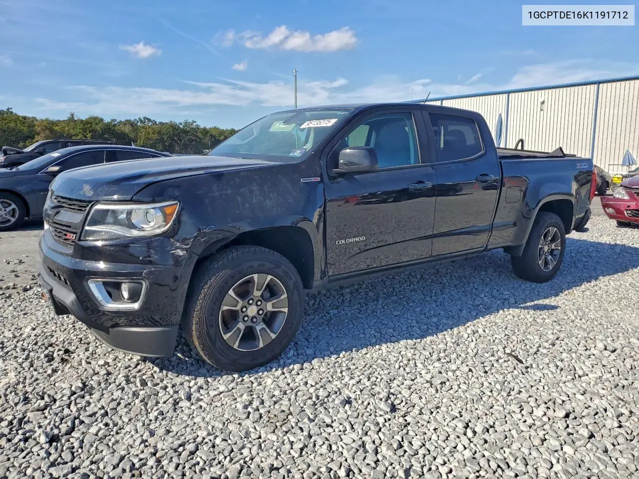 1GCPTDE16K1191712 2019 Chevrolet Colorado Z71