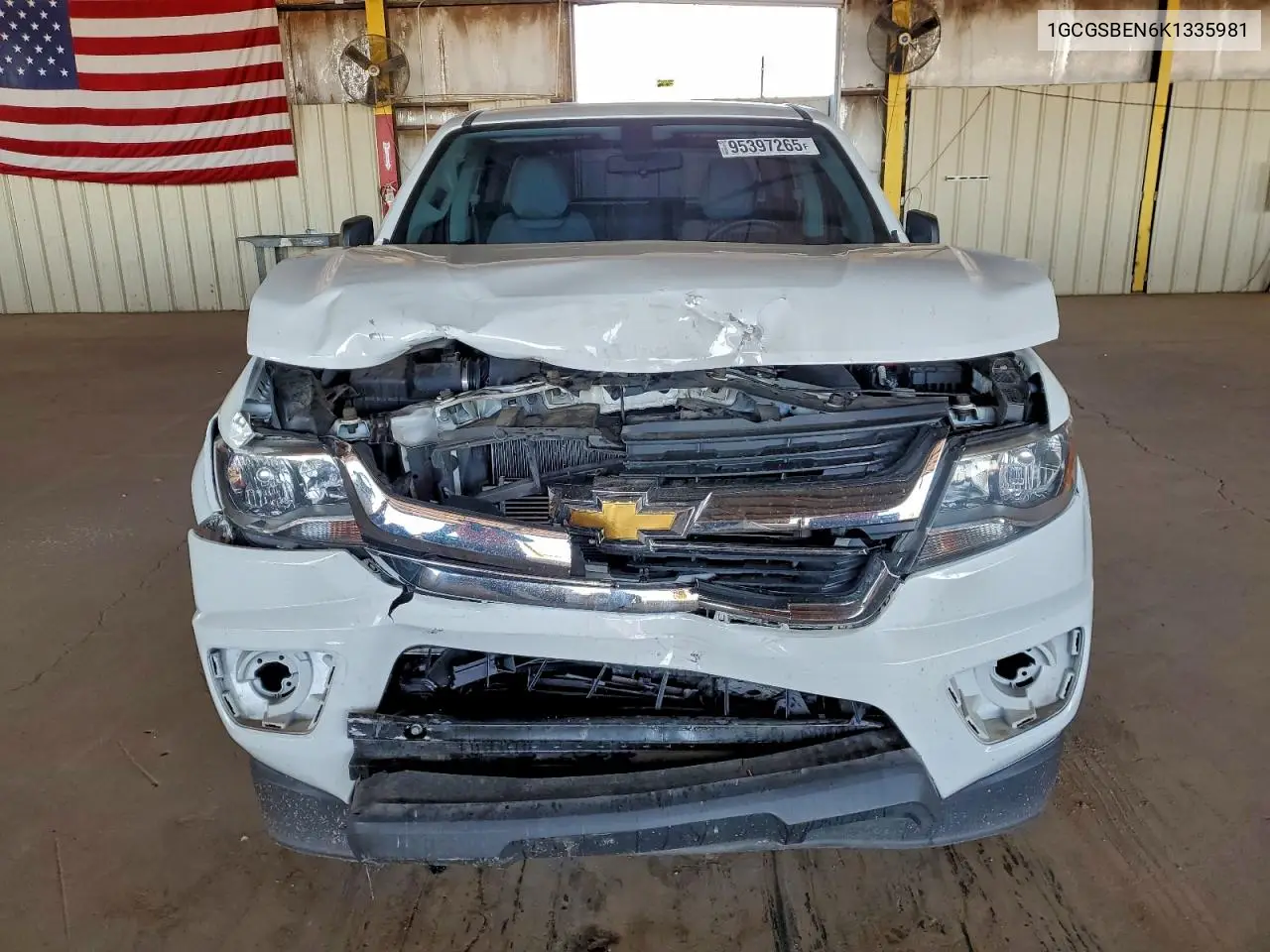 1GCGSBEN6K1335981 2019 Chevrolet Colorado