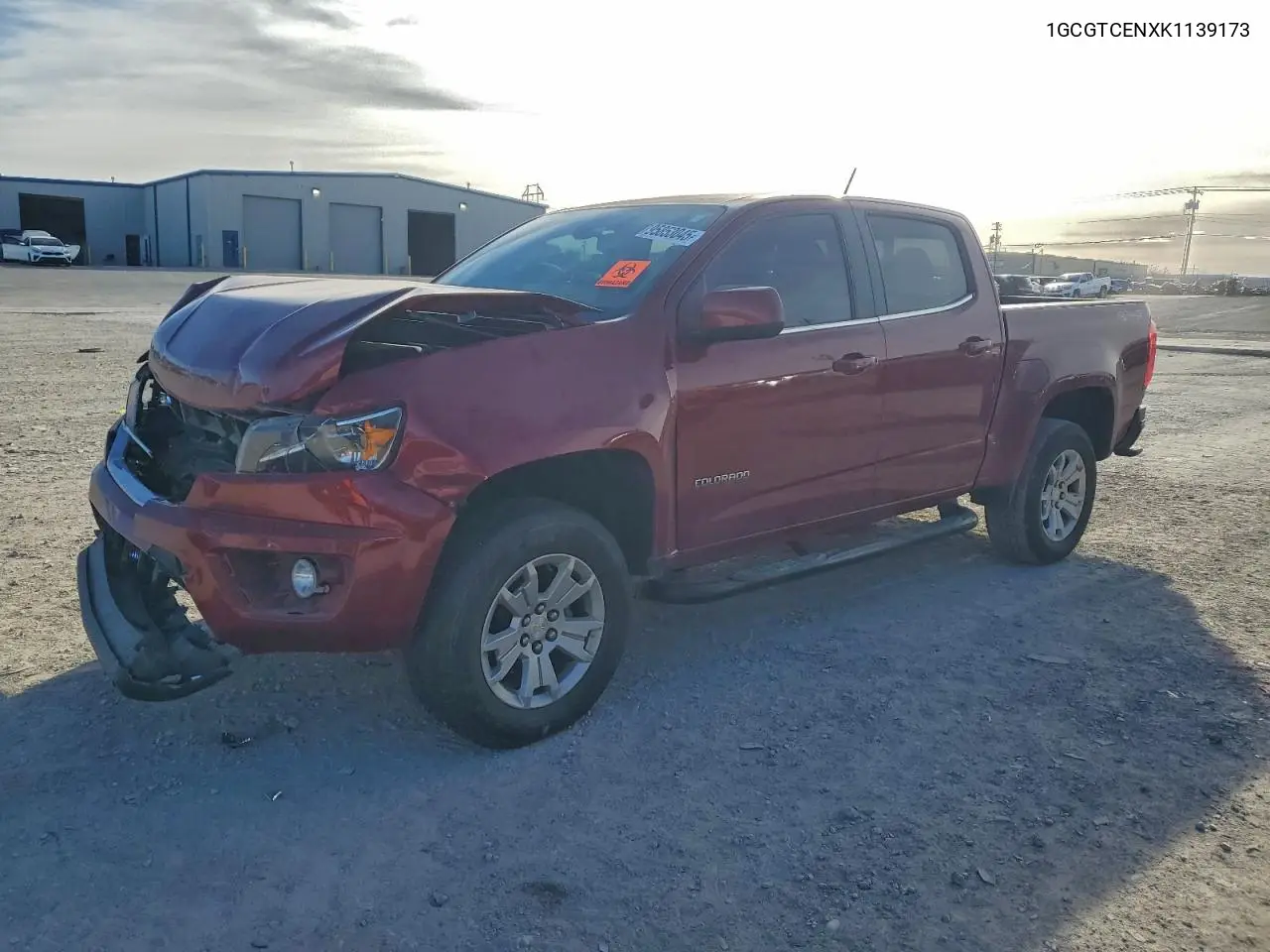 1GCGTCENXK1139173 2019 Chevrolet Colorado Lt