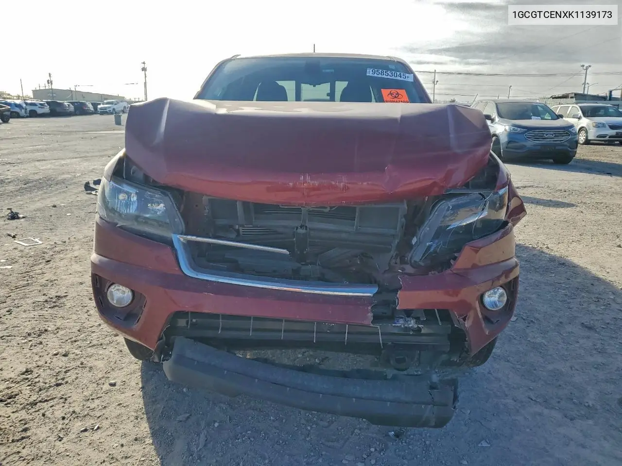1GCGTCENXK1139173 2019 Chevrolet Colorado Lt