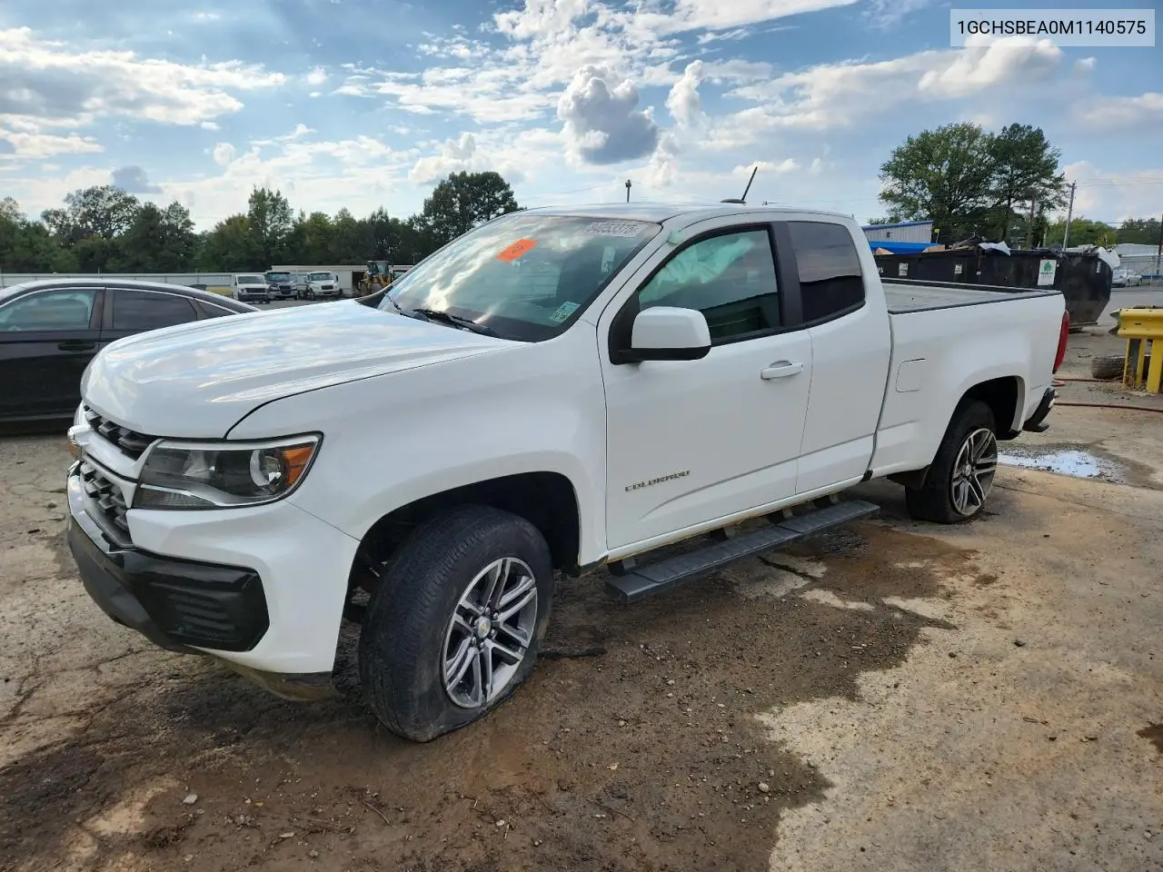 1GCHSBEA0M1140575 2021 Chevrolet Colorado