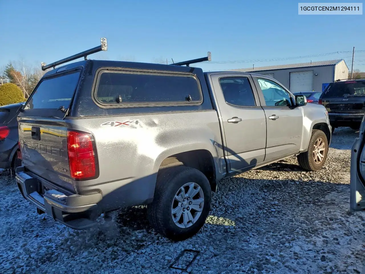 1GCGTCEN2M1294111 2021 Chevrolet Colorado Lt