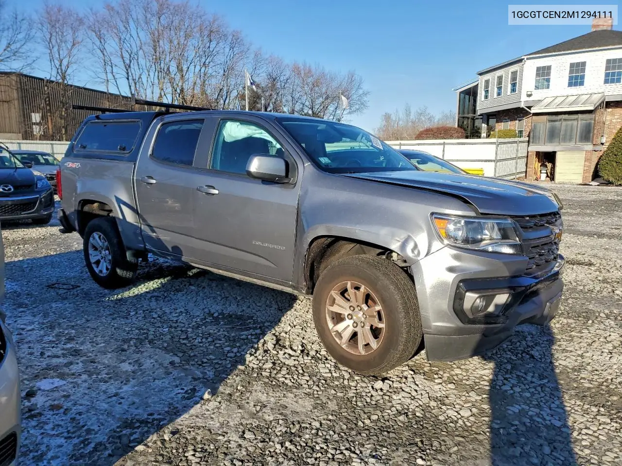 1GCGTCEN2M1294111 2021 Chevrolet Colorado Lt
