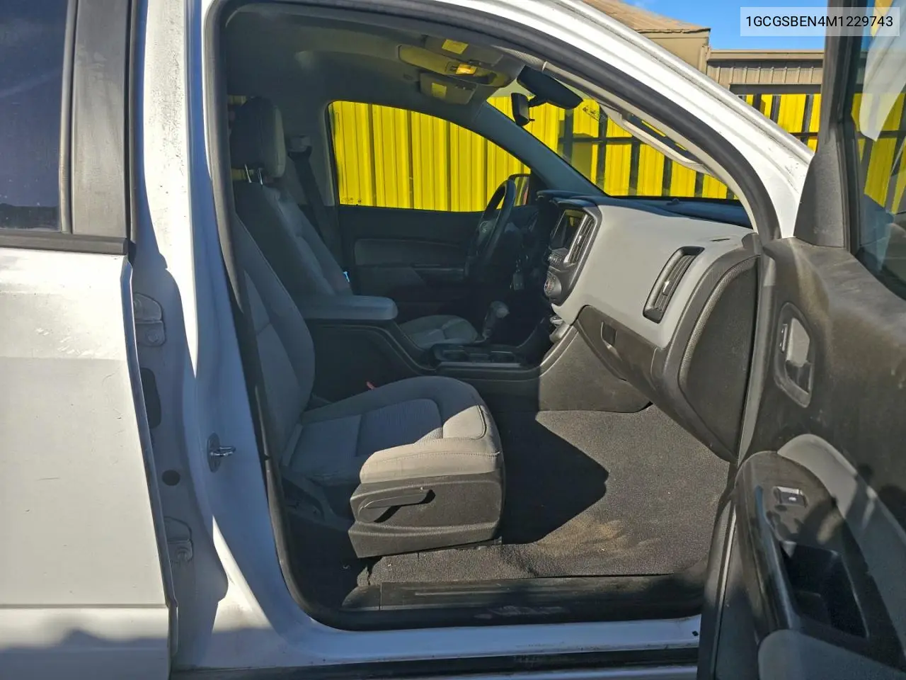 1GCGSBEN4M1229743 2021 Chevrolet Colorado