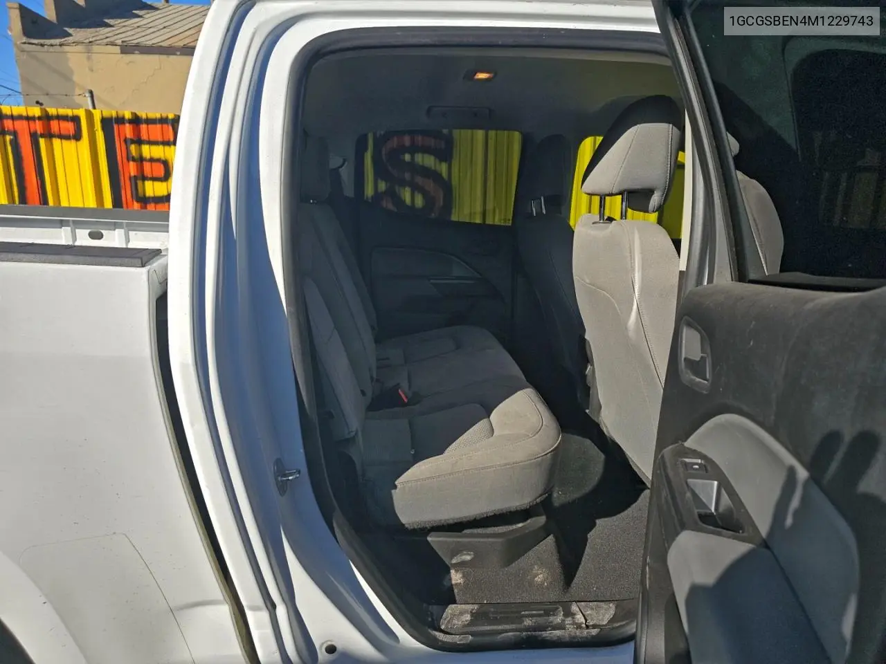 1GCGSBEN4M1229743 2021 Chevrolet Colorado