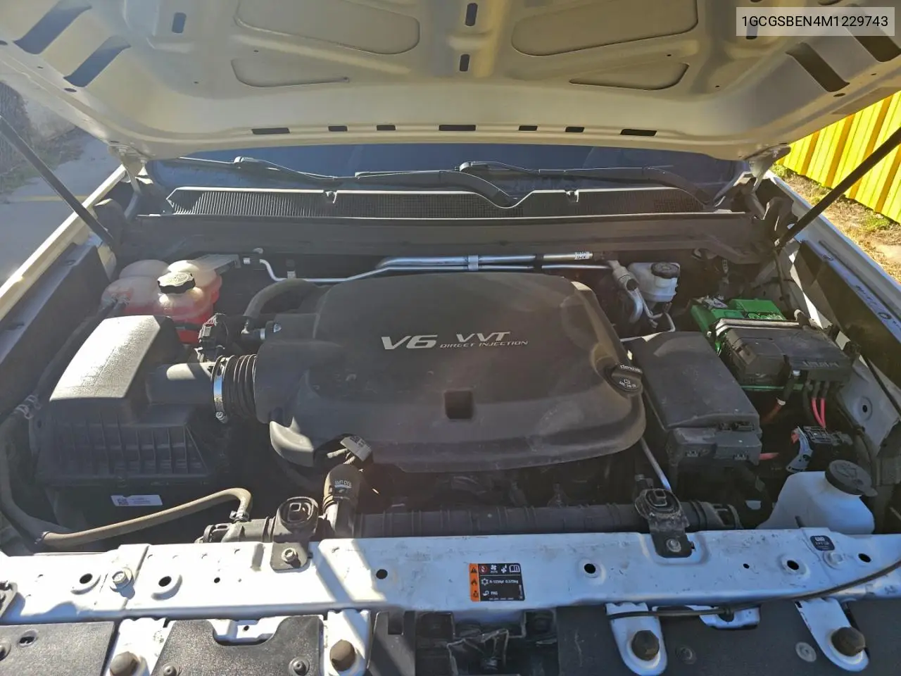 1GCGSBEN4M1229743 2021 Chevrolet Colorado
