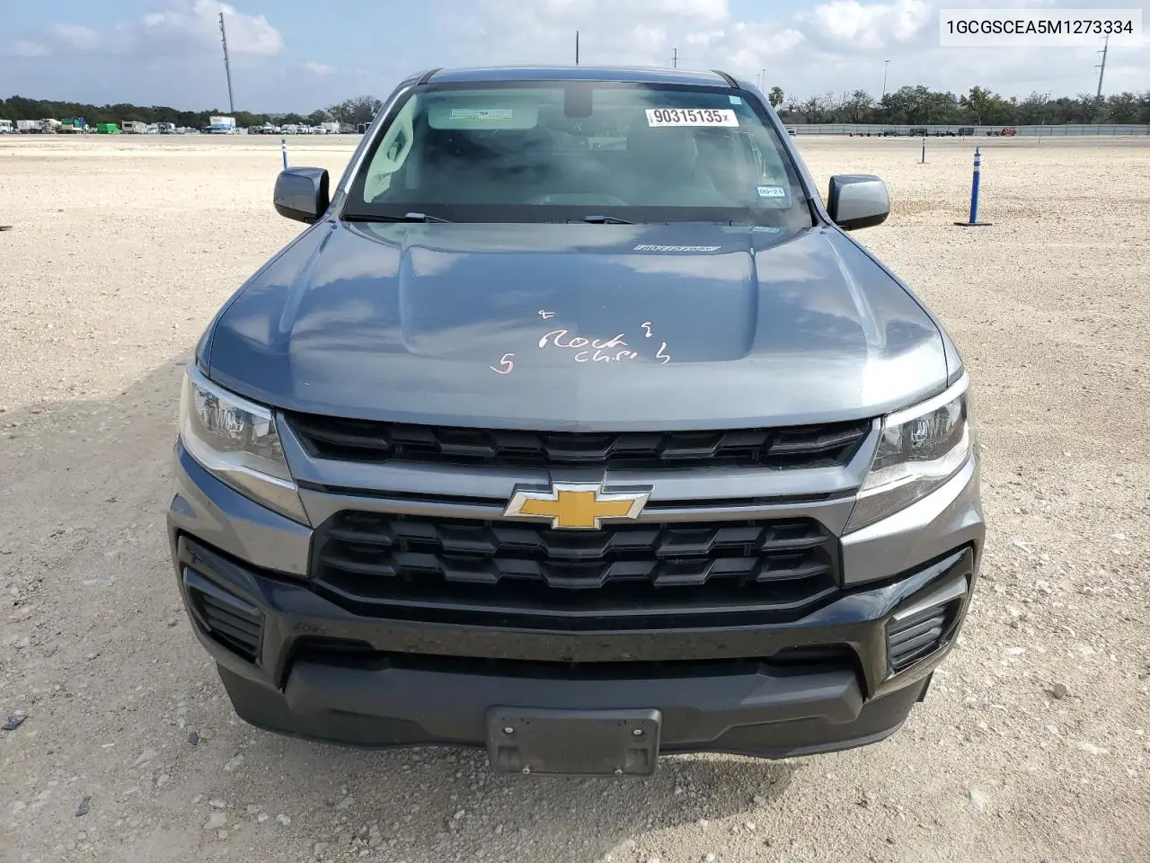 1GCGSCEA5M1273334 2021 Chevrolet Colorado Lt