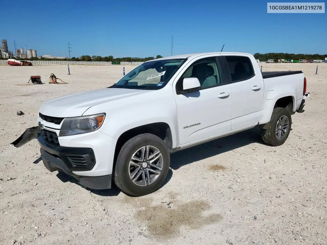 1GCGSBEA1M1219278 2021 Chevrolet Colorado