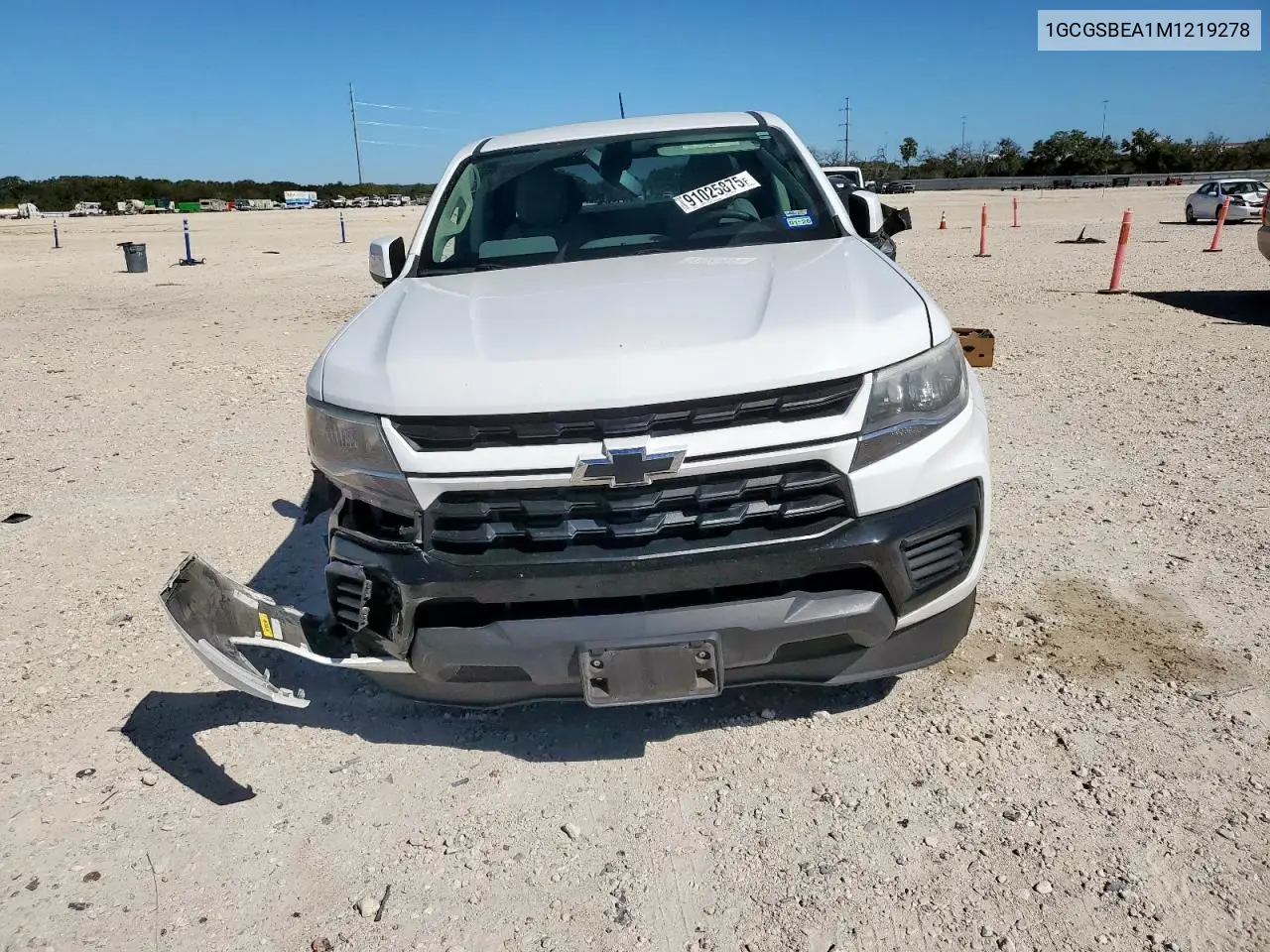 1GCGSBEA1M1219278 2021 Chevrolet Colorado