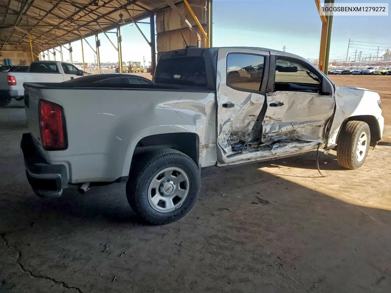 1GCGSBENXM1279272 2021 Chevrolet Colorado
