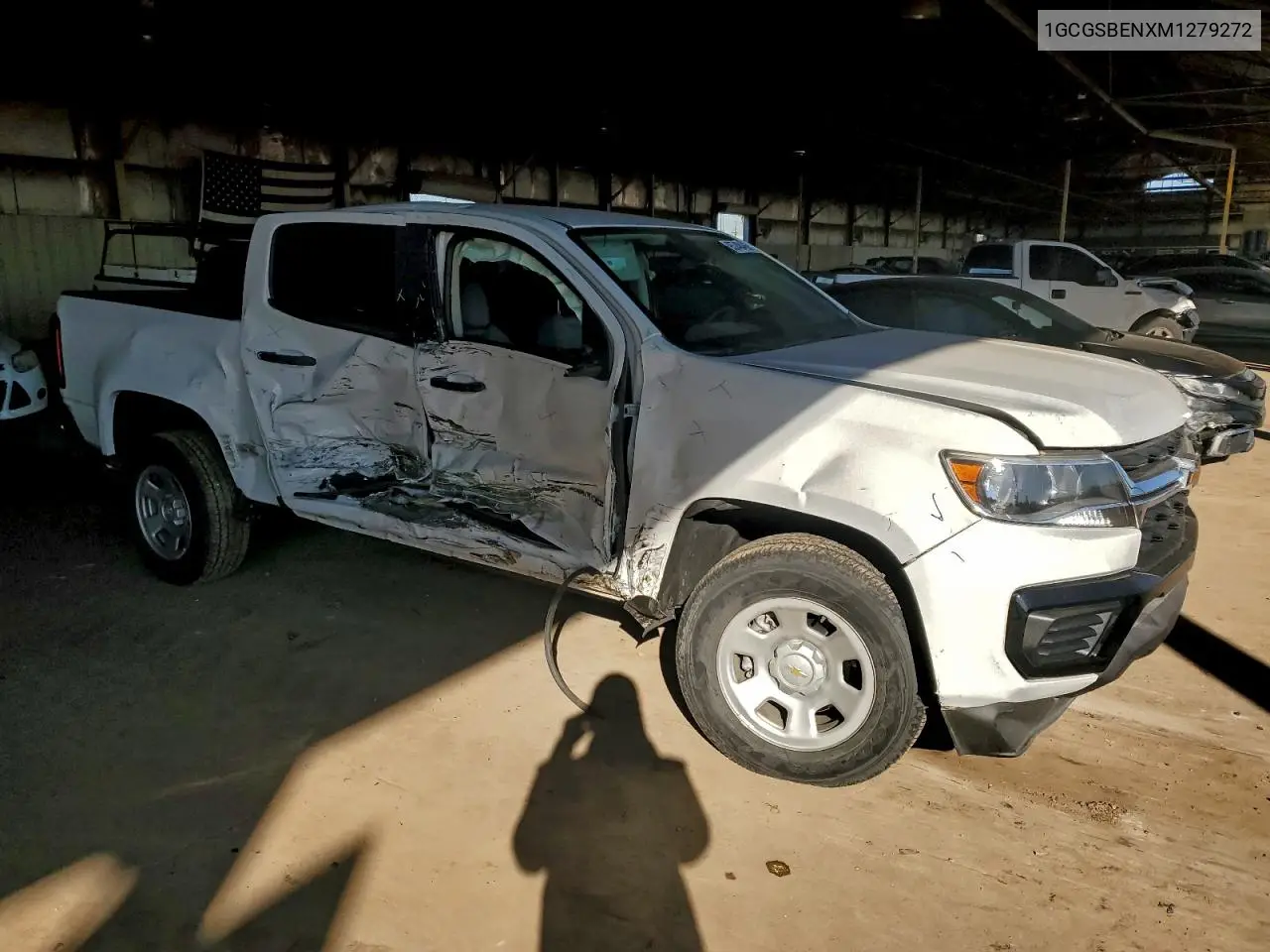 1GCGSBENXM1279272 2021 Chevrolet Colorado