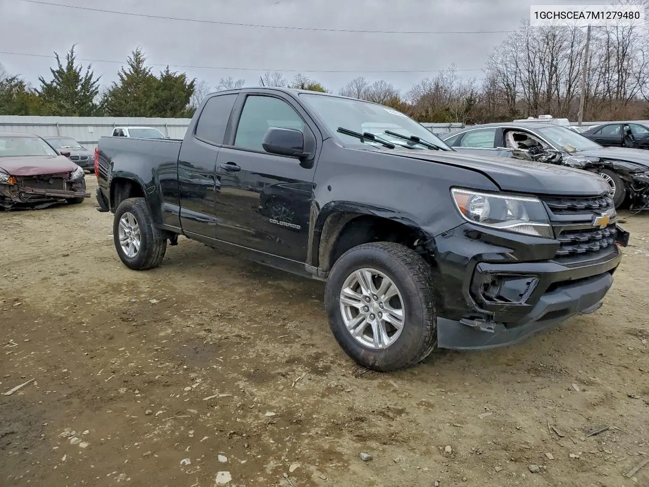 1GCHSCEA7M1279480 2021 Chevrolet Colorado Lt