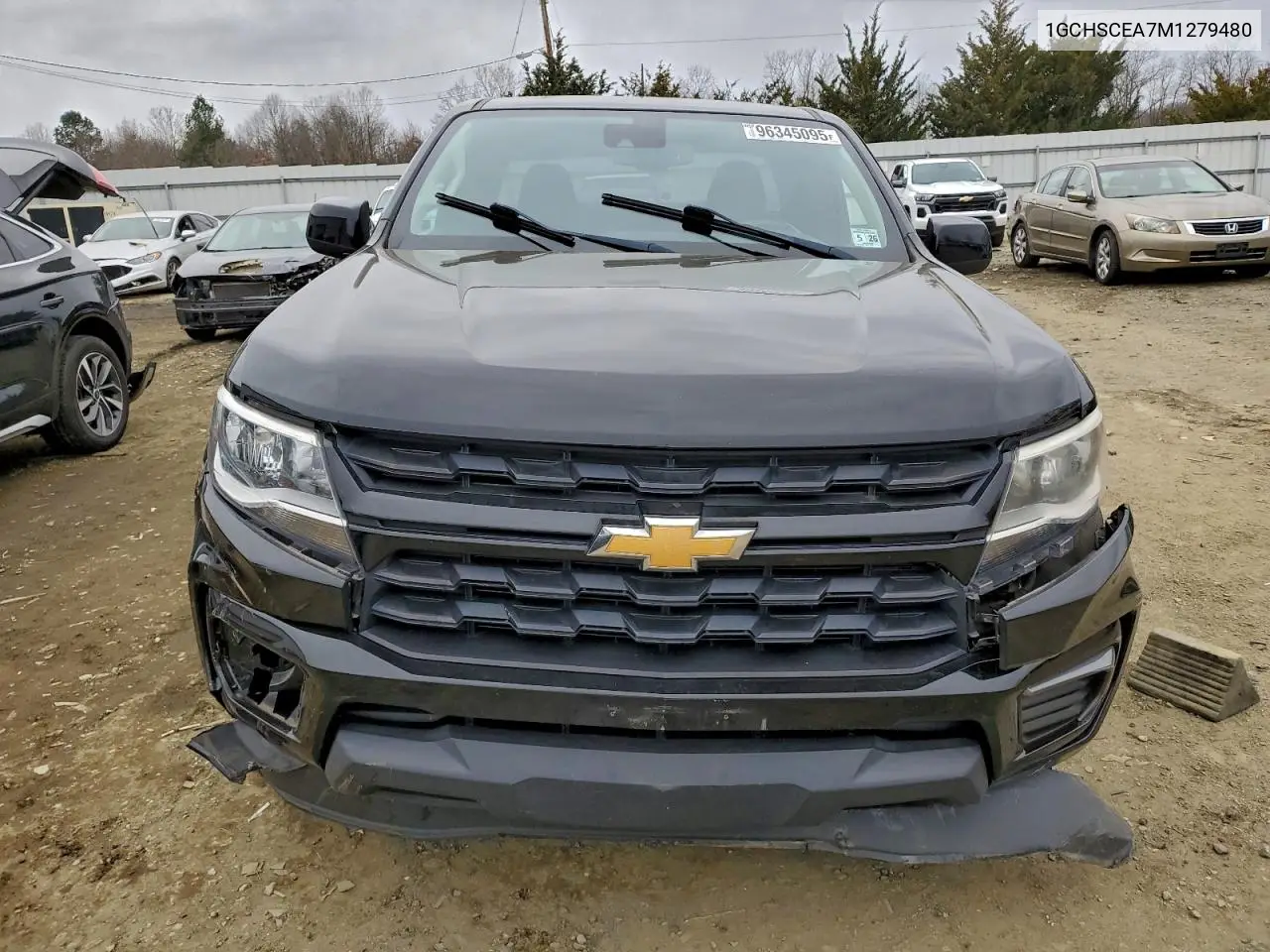 1GCHSCEA7M1279480 2021 Chevrolet Colorado Lt