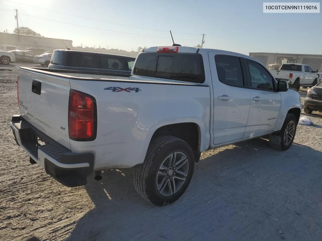 1GCGTCEN9N1119016 2022 Chevrolet Colorado Lt